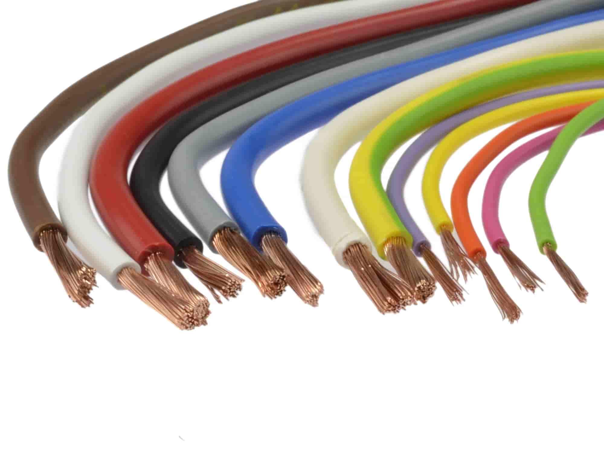 تصویر 2 از سیم برق راد افشان سحر با ساختار چند رشته ای پایدار